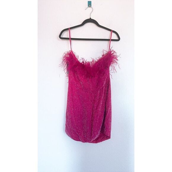 Retrofete Torin Dress in Fuchsia XL - Picture 10 of 10